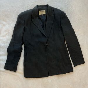 Kasper Pinstripe Suit Jacket